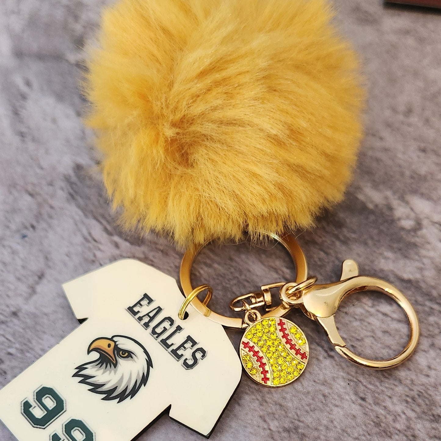 Highschool Jersey Key chain