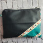 Essential Clutch  -Leather Two Tone