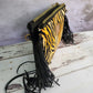 Fringe Tiger Duplex Crossbody