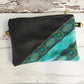 Essential Clutch  -Leather Two Tone