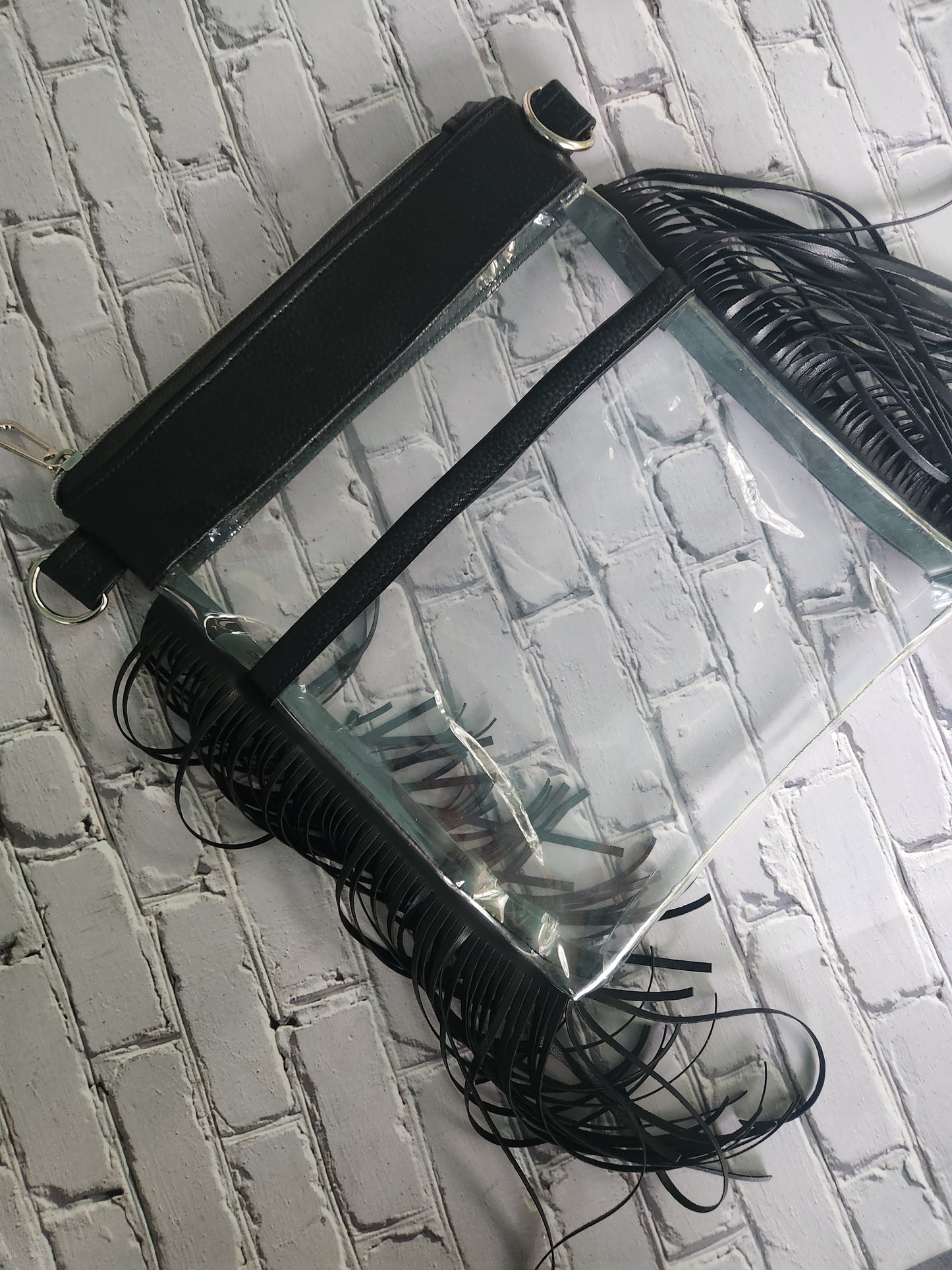 Concert Crossbody Leather Fringe