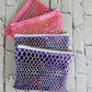 Personal pouch - Vinyl/Jelly Snakeskin hologram