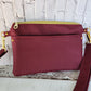 Maroon Essential Crossbody Clutch - Canvas - Autumn