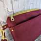 Maroon Essential Crossbody Clutch - Canvas - Autumn