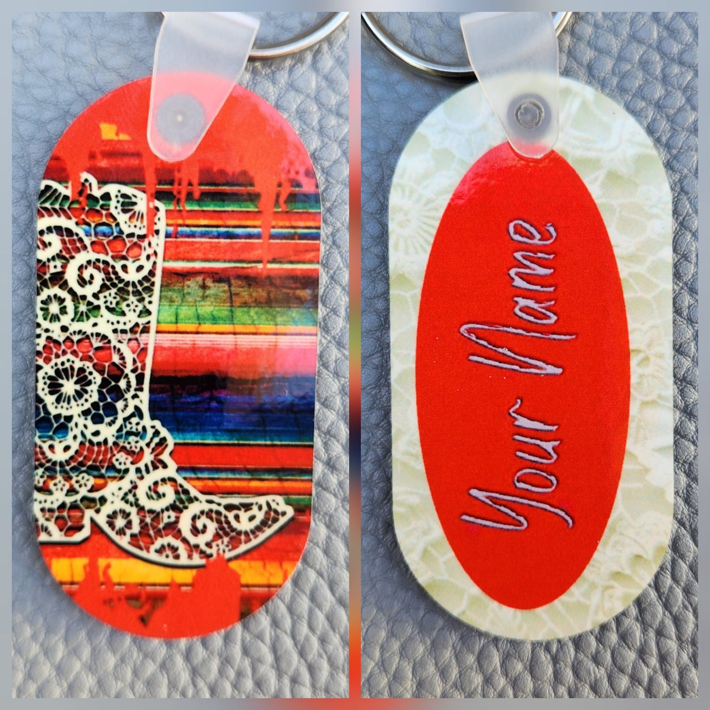 Customized Oval Key Chains