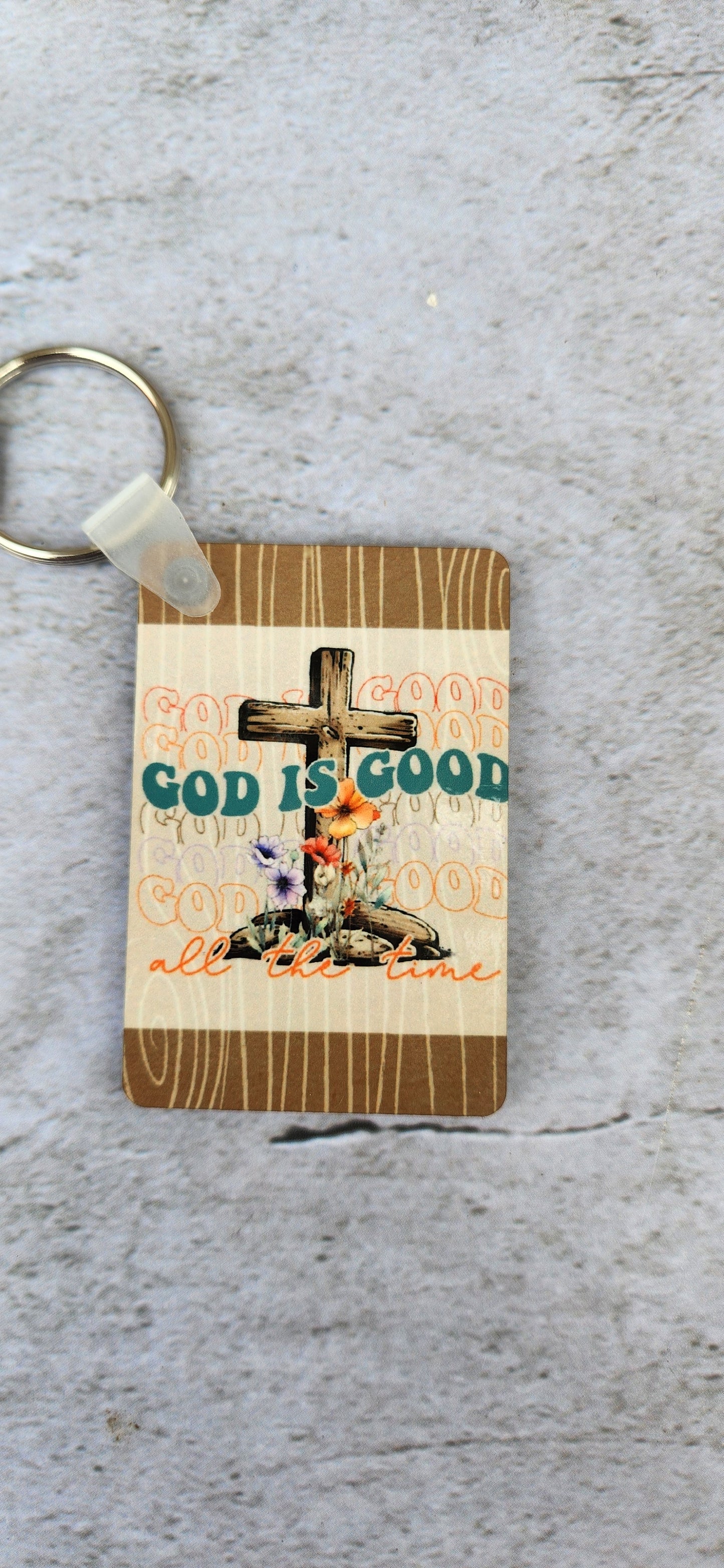 Rectangle Key Chain 2"