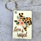 Rectangle Key Chain 2"
