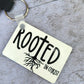 Rectangle Key Chain 2"