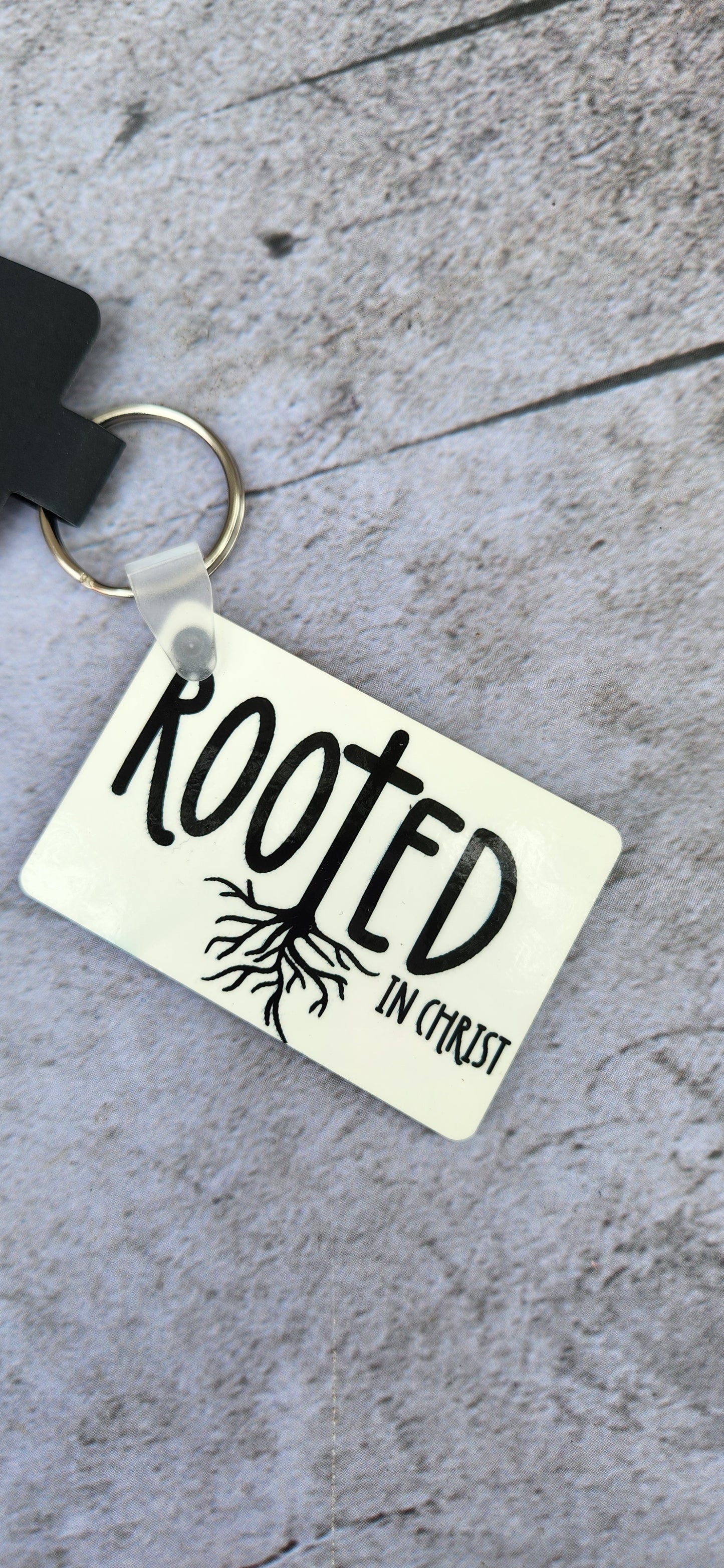 Rectangle Key Chain 2"
