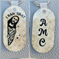 Customized Oval Key Chains