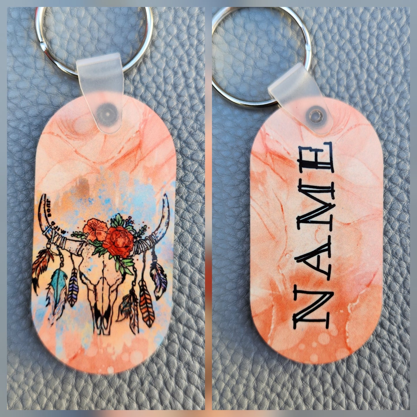 Customized Oval Key Chains