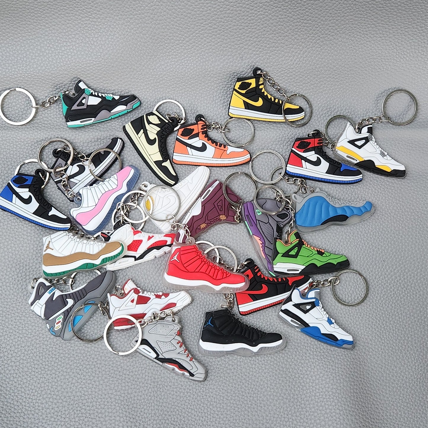 Silicone Sneaker Key Chain
