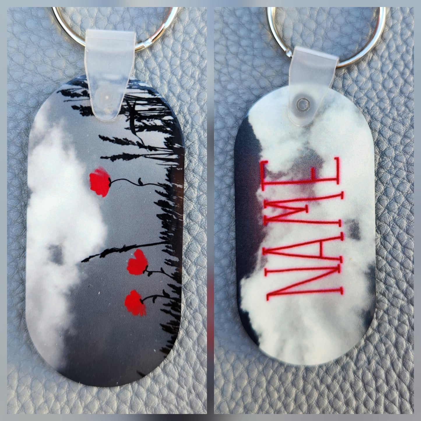 Customized Oval Key Chains