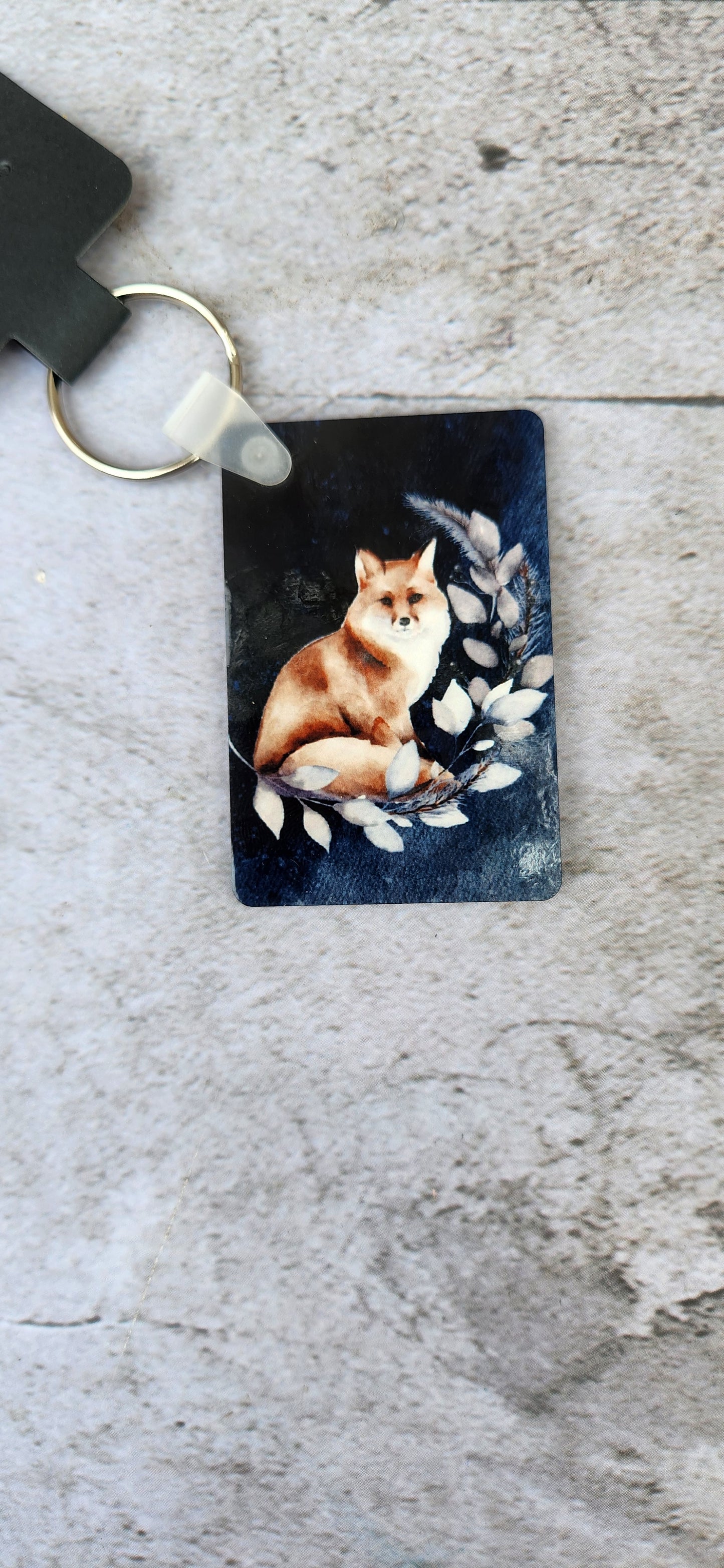 Rectangle Key Chain 2"