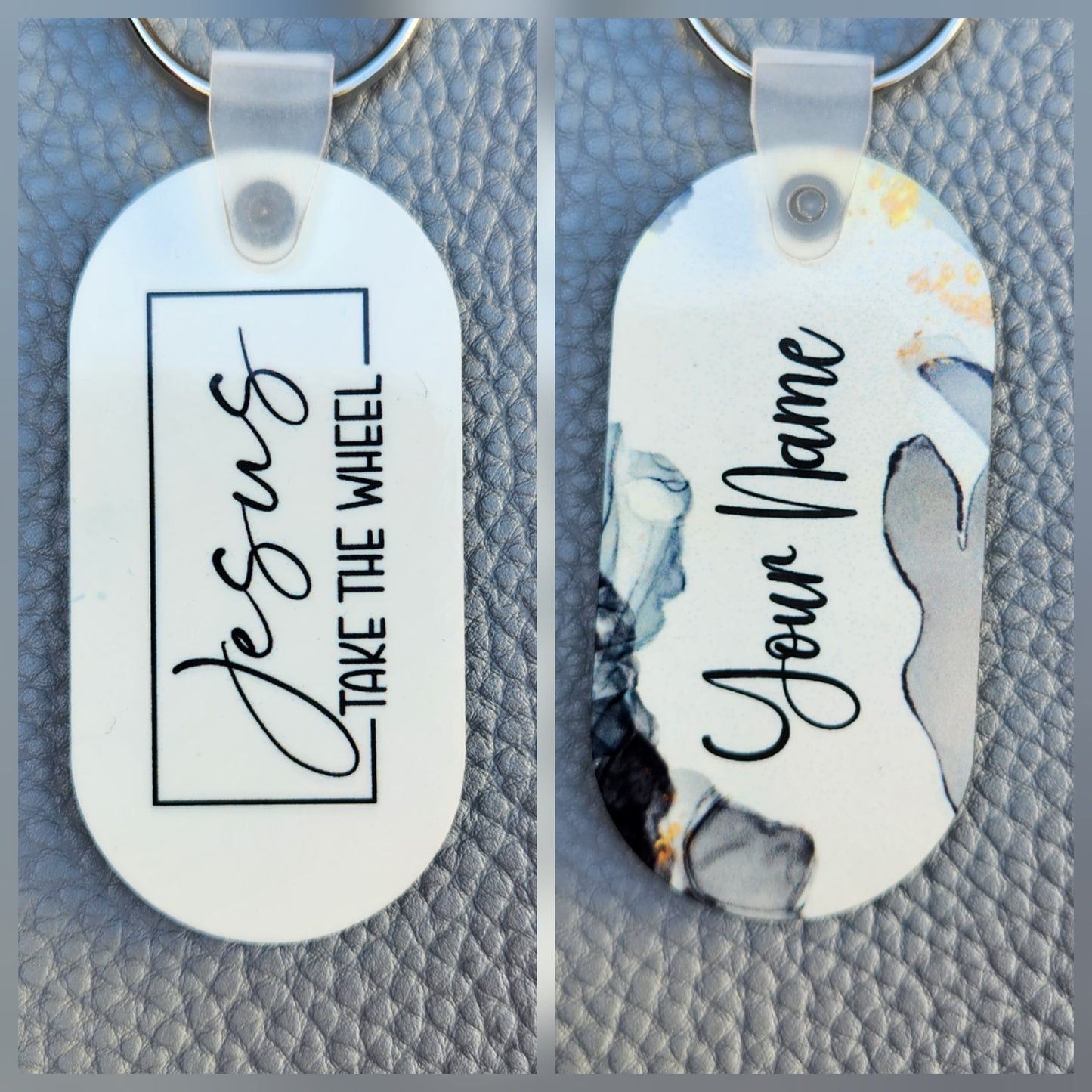Customized Oval Key Chains