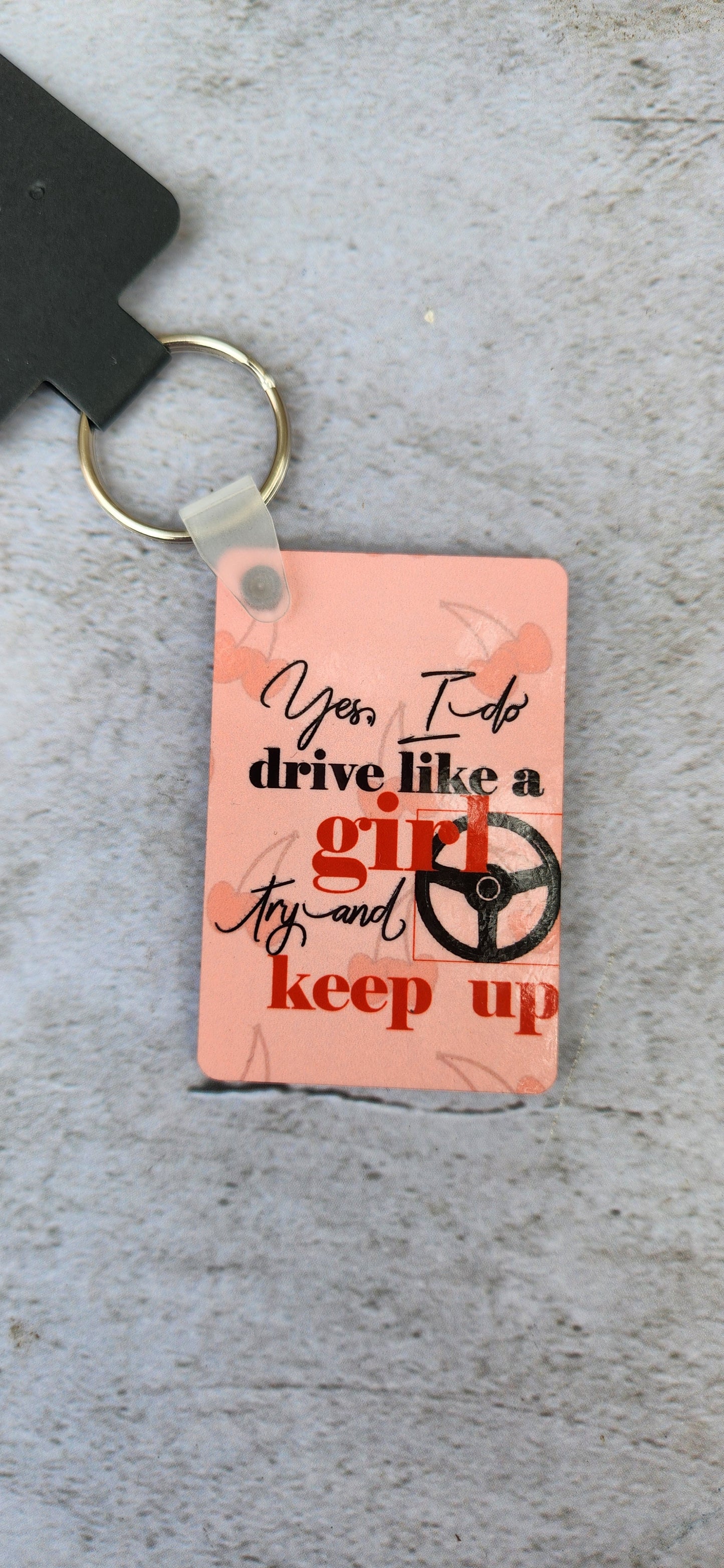 Rectangle Key Chain 2"