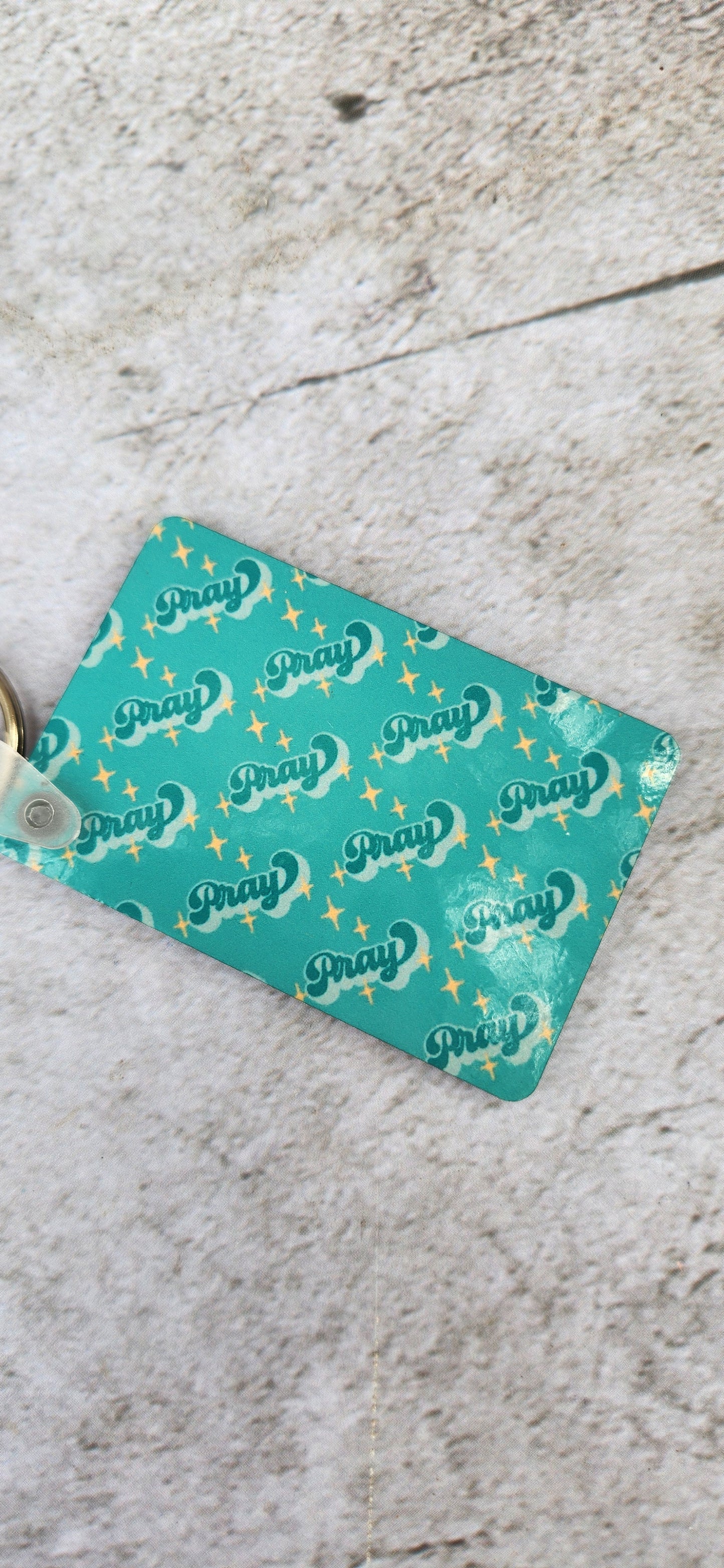 Rectangle Key Chain 2"