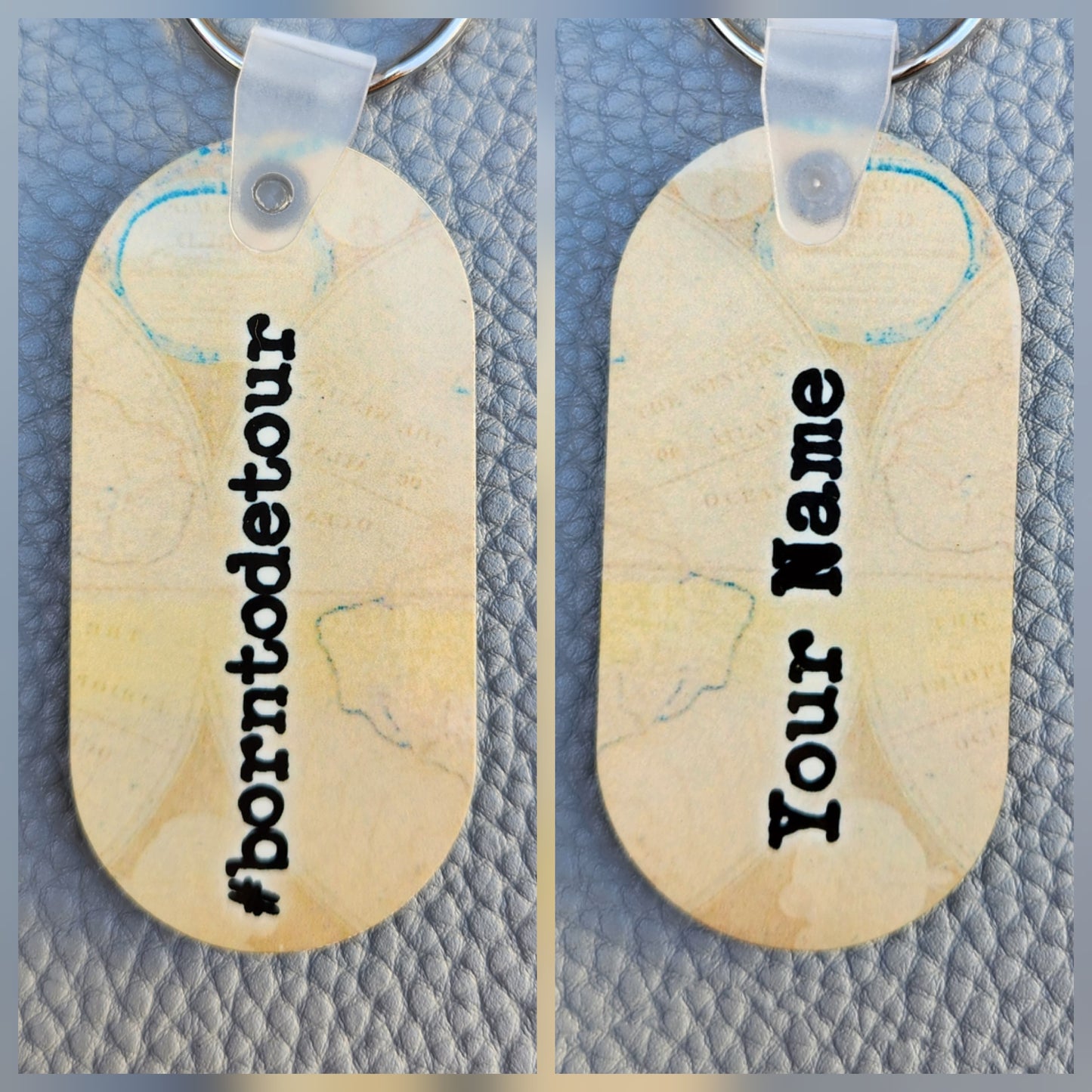 Customized Oval Key Chains