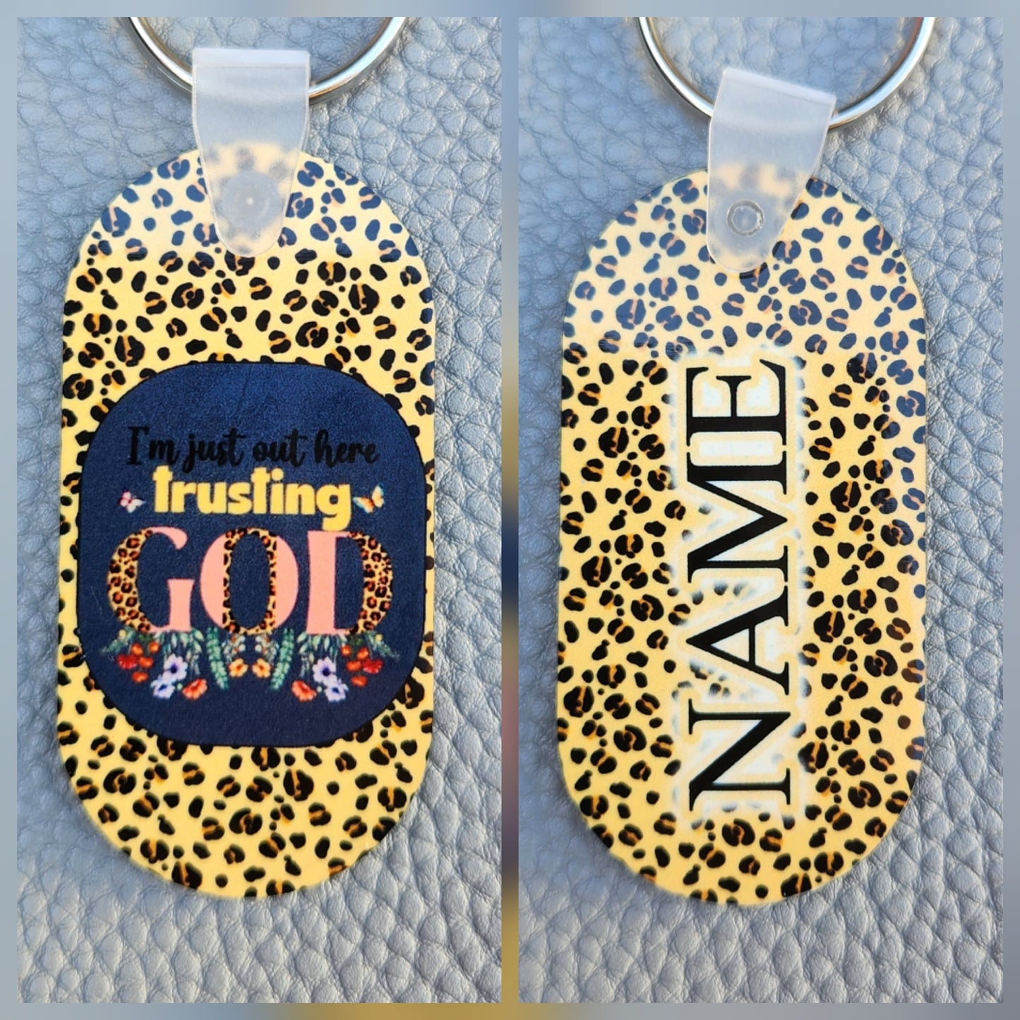 Customized Oval Key Chains