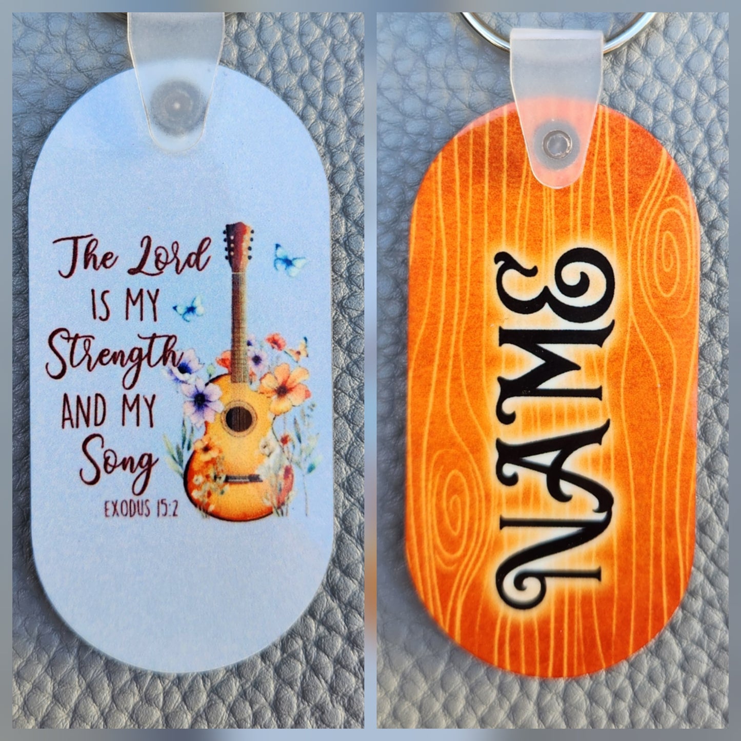 Customized Oval Key Chains