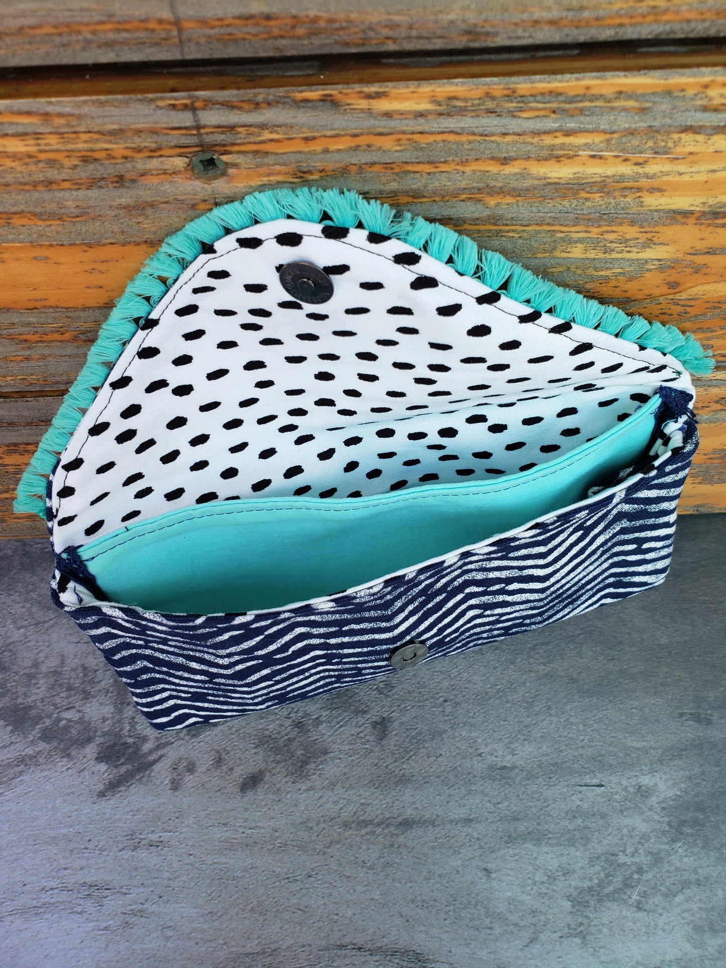 Envelope Cash Wallet/Clutch