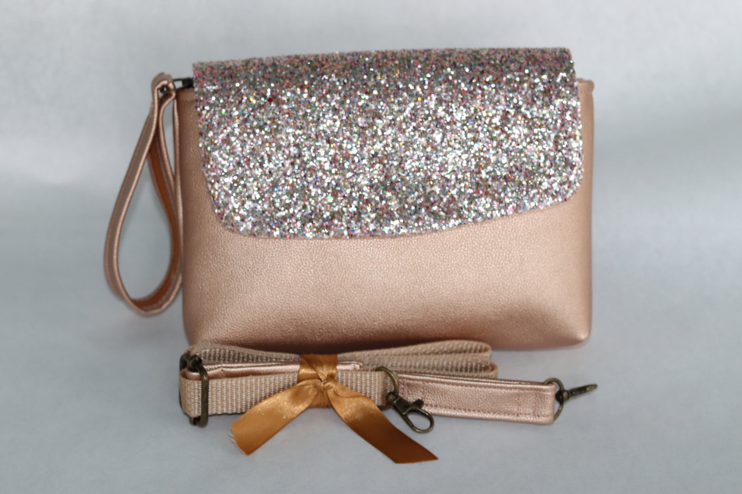 Skylar Glitter Clutch/Crossbody