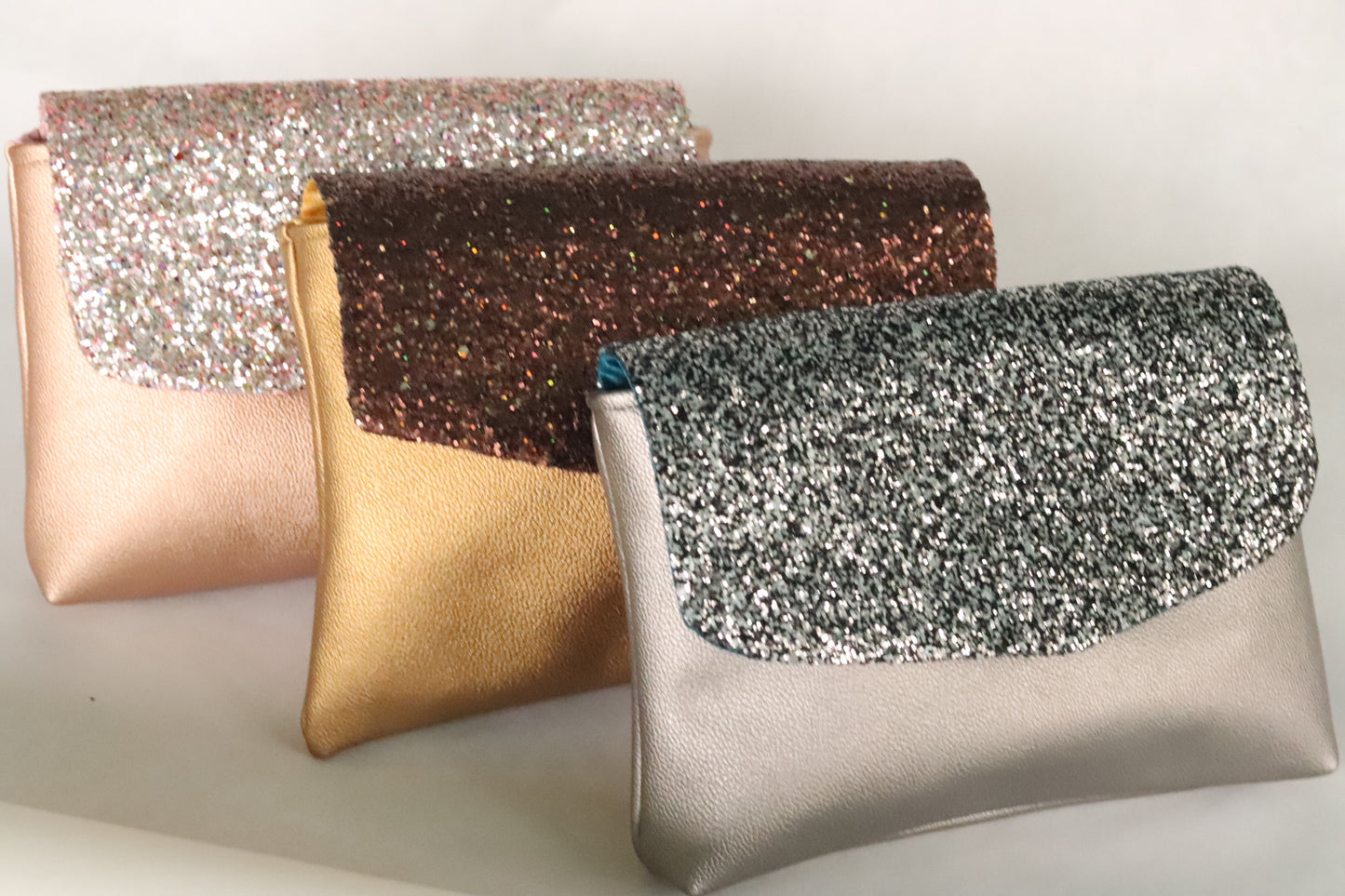 Skylar Glitter Clutch/Crossbody