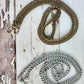 Crossbody chains 44"