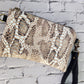 Essential Mini Clutch  - Snakeskin