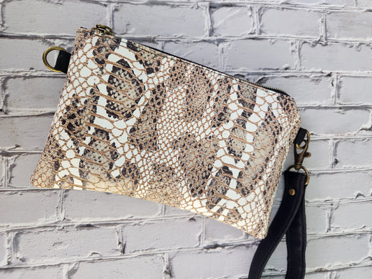 Essential Mini Clutch  - Snakeskin