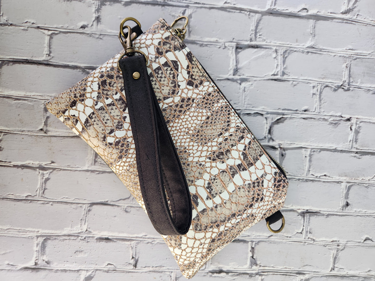 Essential Mini Clutch  - Snakeskin